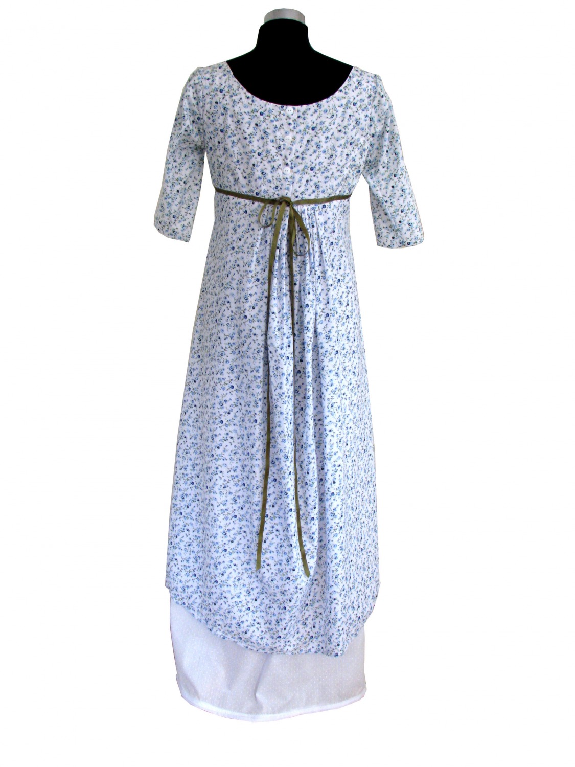 Ladies 19th Century Jane Austen Regency Costume Size 10 - 12 Image